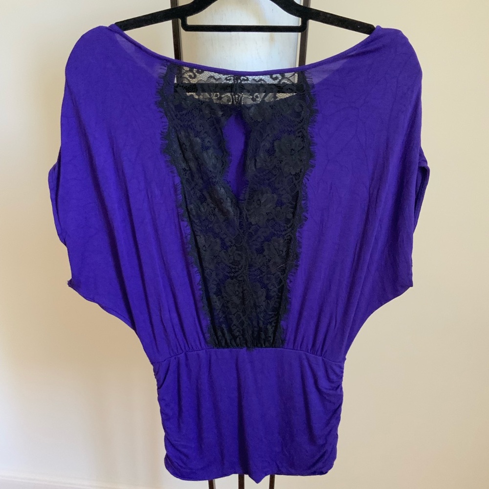 Express Lace Tunic Top